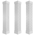 Modern Fretwork Columns