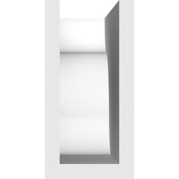 Ekena Millwork - RFTPCAR_P - Carmel Architectural Grade PVC Rafter Tail