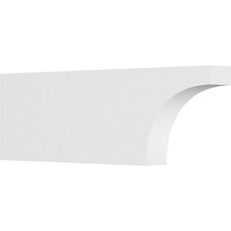 Ekena Millwork - RFTPHUN - Huntington Architectural Grade PVC Rafter Tail