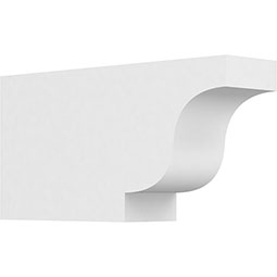 Ekena Millwork - RFTPNEW_P - Newport Architectural Grade PVC Rafter Tail