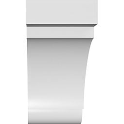 Ekena Millwork - BRCPSASP - Standard Aspen Architectural Grade PVC Knee Brace
