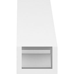Ekena Millwork - BRCPSASP - Standard Aspen Architectural Grade PVC Knee Brace