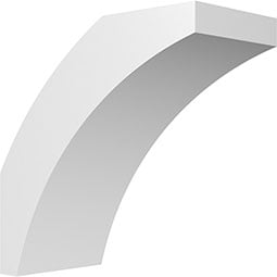 Ekena Millwork - BRCPSTHR - Standard Thorton Architectural Grade PVC Knee Brace