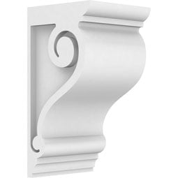Ekena Millwork - CORPSSCR - Standard Scroll Architectural Grade PVC Corbel