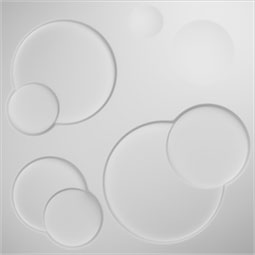 Ekena Millwork - WPFI - 19 5/8"W x 19 5/8"H Finley EnduraWall Decorative 3D Wall Panel