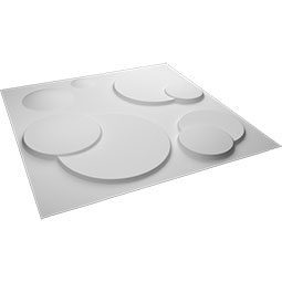 Ekena Millwork - WPFI - 19 5/8"W x 19 5/8"H Finley EnduraWall Decorative 3D Wall Panel