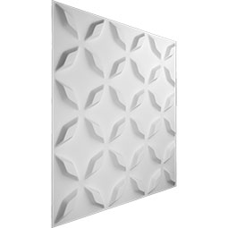 Ekena Millwork - WPDL - 19 5/8"W x 19 5/8"H Delfina EnduraWall Decorative 3D Wall Panel