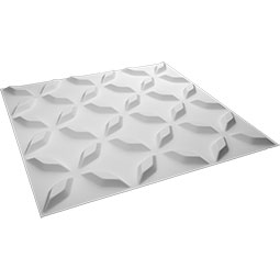Ekena Millwork - WPDL - 19 5/8"W x 19 5/8"H Delfina EnduraWall Decorative 3D Wall Panel
