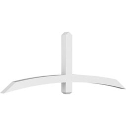 Ekena Millwork - GBPBEL - Bellingham Architectural Grade PVC Gable Bracket Pediment