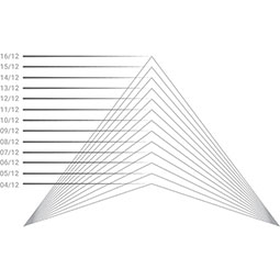 Ekena Millwork - GBPEUG - Eugene Architectural Grade PVC Gable Bracket Pediment
