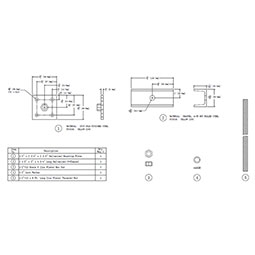Fypon, Ltd. - NPK600 - 8" Newel Post Installation Kit