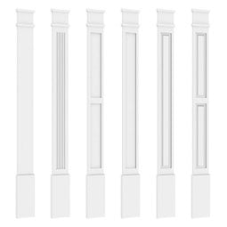 Ekena Millwork - PILP - TrueCraft Architectural Grade PVC Pilaster