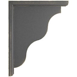 Ekena Millwork - BKTWDHA - Hamilton Traditional Wood Vintage Decor Bracket
