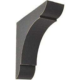 Ekena Millwork - BKTWDOL - Small Olympic Wood Vintage Decor Bracket