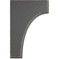Ekena Millwork - BKTWDCV - Clarksville Wood Vintage Decor Bracket