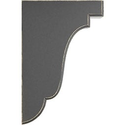 Ekena Millwork - BKTWDBE - Bedford Wood Vintage Decor Bracket