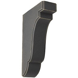 Ekena Millwork - BKTWDBE - Bedford Wood Vintage Decor Bracket