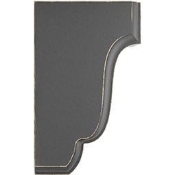 Ekena Millwork - CORWDCP - Capistrano Mission Wood Vintage Decor Corbel
