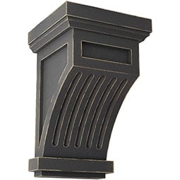 Ekena Millwork - CORWDFL - Fluted Wood Vintage Decor Corbel