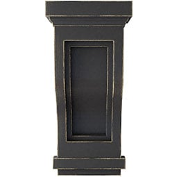 Ekena Millwork - CORWDTR - Traditional Recessed Wood Vintage Decor Corbel