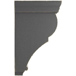 Ekena Millwork - CORWDRJ - Small Rojas Wood Vintage Decor Corbel
