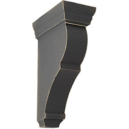 Ekena Millwork - CORWDRJ - Small Rojas Wood Vintage Decor Corbel