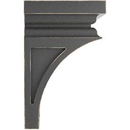 Ekena Millwork - CORWDNE - Mini Nevio Wood Vintage Decor Corbel