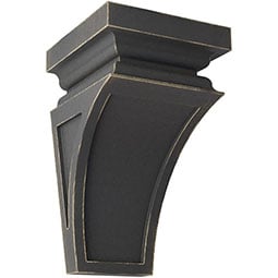 Ekena Millwork - CORWDNE - Mini Nevio Wood Vintage Decor Corbel