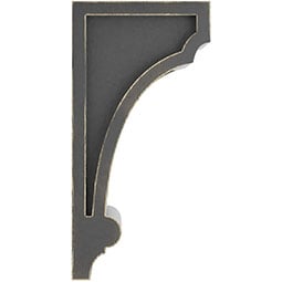 Ekena Millwork - CORWDDI - Diane Recessed Wood Vintage Decor Corbel