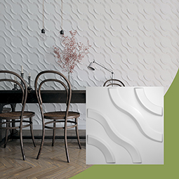 Ekena Millwork - WPLA - 11 7/8"W x 11 7/8"H Lane EnduraWall Decorative 3D Wall Panel