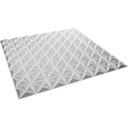 Ekena Millwork - WPCI - 19 5/8"W x 19 5/8"H Coralie EnduraWall Decorative 3D Wall Panel