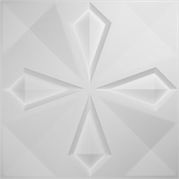 Ekena Millwork - WPNK - 19 5/8"W x 19 5/8"H Nikki EnduraWall Decorative 3D Wall Panel