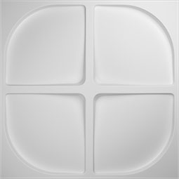 Ekena Millwork - WPEU - 19 5/8"W x 19 5/8"H Edmund EnduraWall Decorative 3D Wall Panel