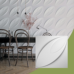 Ekena Millwork - WPIR - 19 5/8"W x 19 5/8"H Iris EnduraWall Decorative 3D Wall Panel