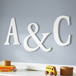 Ekena Millwork - LETTERS-WOOD - AmeriCraft Custom Wood Decor Wall Letters