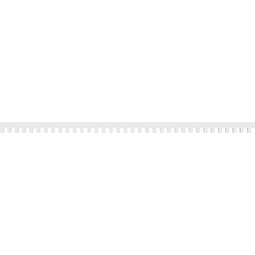 Ekena Millwork - SAMPLE-DENP04ELZ00 - 4"H x 1"P x 6"L Elizabeth Architectural Grade PVC Dentil Trim