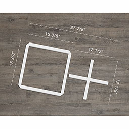 Ekena Millwork - WALPBUR - Burnett Decorative Fretwork Wall Panels