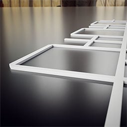 Ekena Millwork - WALPBUR - Burnett Decorative Fretwork Wall Panels