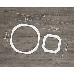 Ekena Millwork - WALPHEM - Hemingway Decorative Fretwork Wall Panels