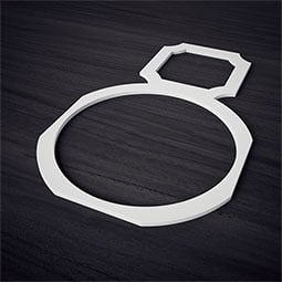 Ekena Millwork - WALPHEM - Hemingway Decorative Fretwork Wall Panels