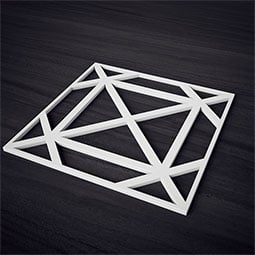 Ekena Millwork - WALPBUX - Buxton Decorative Fretwork Wall Panels