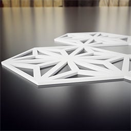 Ekena Millwork - WALPHMP - Hampton Decorative Fretwork Wall Panels