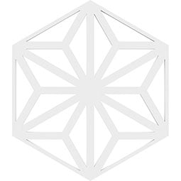 Ekena Millwork - WALPHMP - Hampton Decorative Fretwork Wall Panels