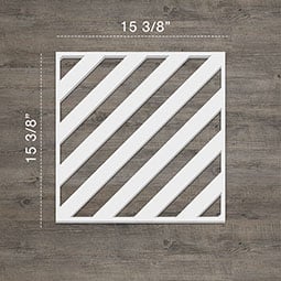 Ekena Millwork - WALPRTW - Rothwell Decorative Fretwork Wall Panels