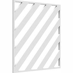 Ekena Millwork - WALPRTW - Rothwell Decorative Fretwork Wall Panels