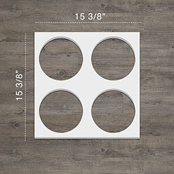 Ekena Millwork - WALPWEM - Wembley Decorative Fretwork Wall Panels