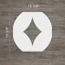 Ekena Millwork - WALPGSH - Gresham Decorative Fretwork Wall Panels