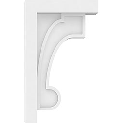Ekena Millwork - CORPALM - Standard Alma Architectural Grade PVC Corbel