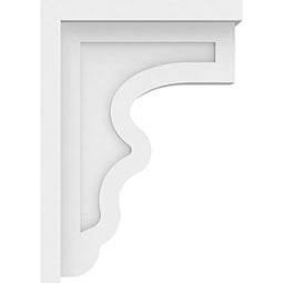 Ekena Millwork - CORPHLD - Standard Highland Architectural Grade PVC Corbel