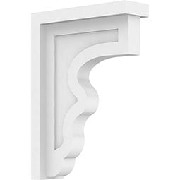 Ekena Millwork - CORPHLD - Standard Highland Architectural Grade PVC Corbel